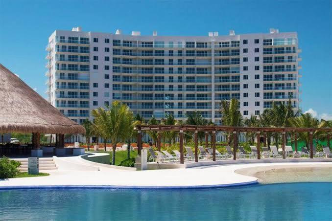 Hermoso Condo De 2 Habitaciones Frente Al Caribe 坎昆 外观 照片