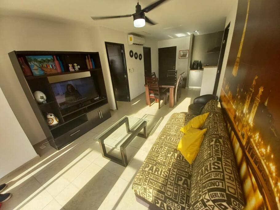 Hermoso Condo De 2 Habitaciones Frente Al Caribe 坎昆 外观 照片